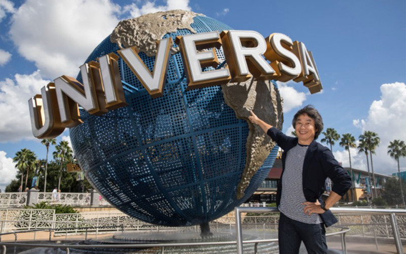 Miyamoto y sus personajes llegarán a los Parques Universal