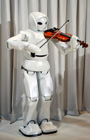 Toyota Motor Corp.'s violinist robot ("Life is Movement," Expo 2005, Aichi Japan) 
