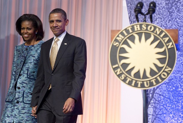 US President Barack Obama and First Lady