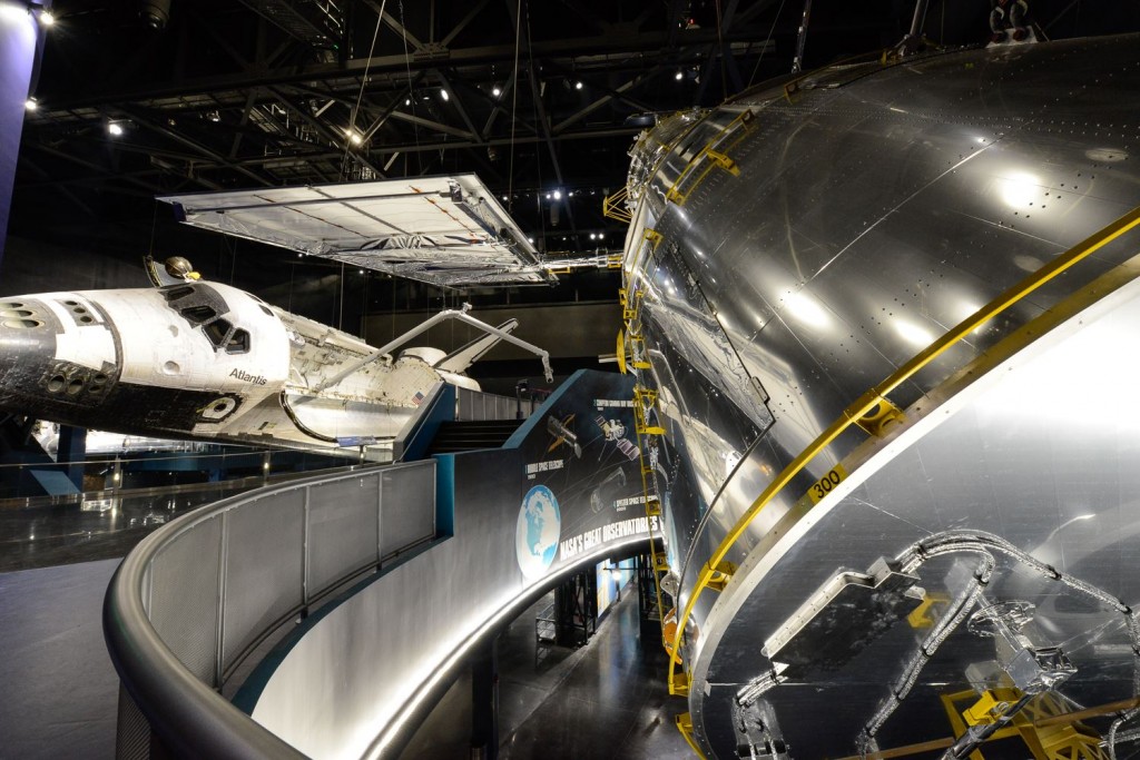 Space Shuttle Atlantis. Courtesy Kennedy Space Center Visitor Complex