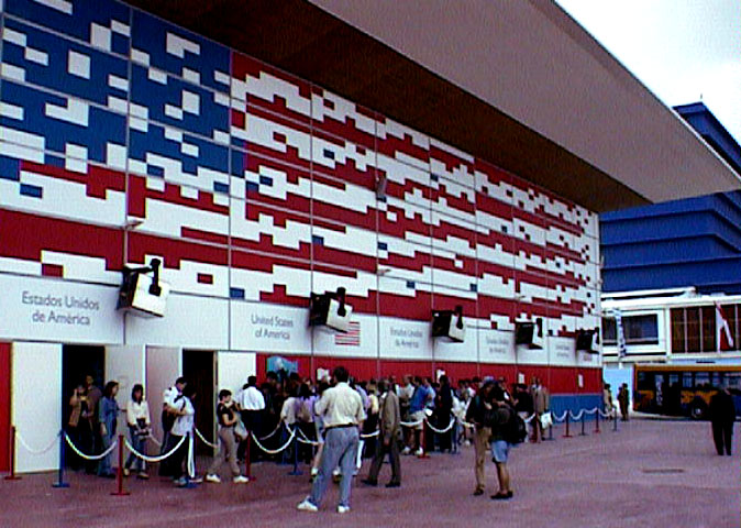 US Pavilion Lisbon 98. Photo: Gordon Linden