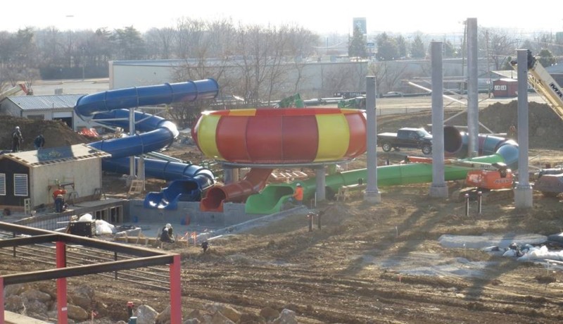 Warm Weather Helps Keep Kentucky Kingdom Construction On Schedule For May Opening
