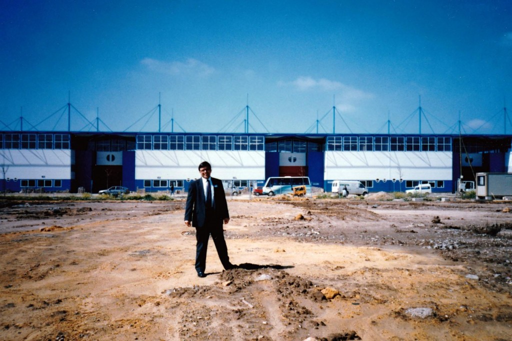 James Ogul on the site of Seville Expo 92
