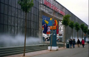 Entrance to the US Pavilion at Seville Expo 92