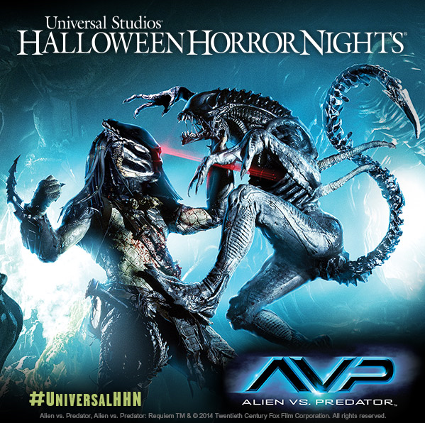 Alien vs Predator Chestbursts out of the Screen and Into the Reality of Halloween Horror Nights
