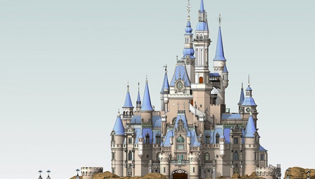 AIA Awards Shanghai Disney for Use of Building Information Modeling on Enchanted Storybook Castle