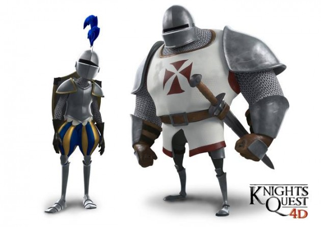 nWave and Red Star Offering Preview of “Knights Quest 4D” at IAAPA Attractions Expo