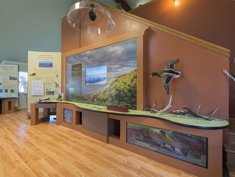 Exhibits at New River Visitor Center