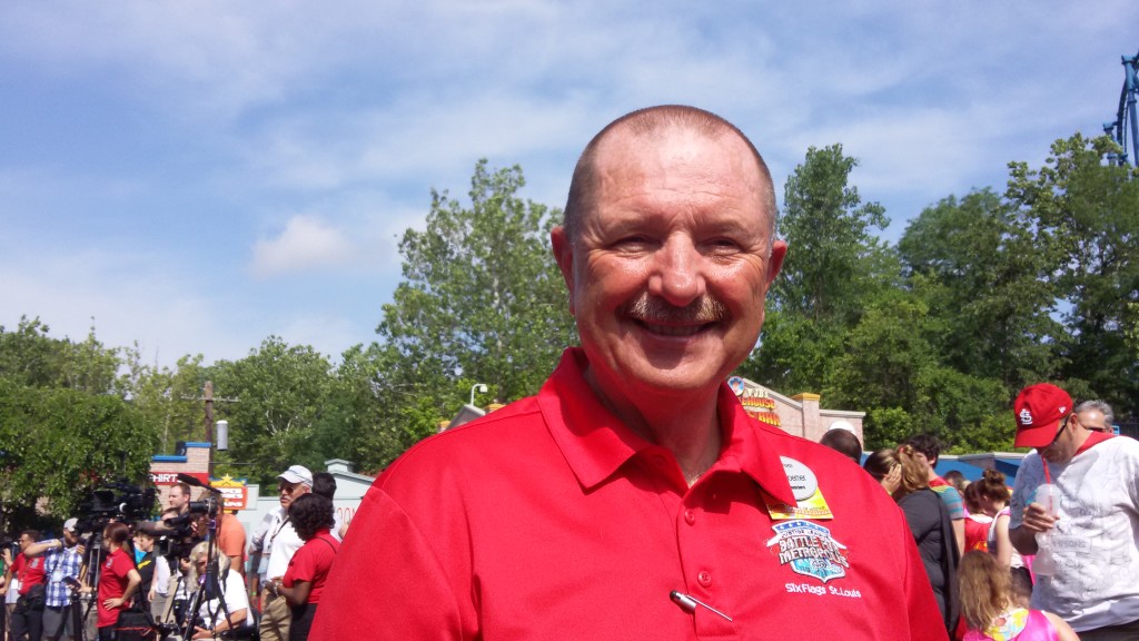 Six Flags Saint Louis park president, Dave Roemer