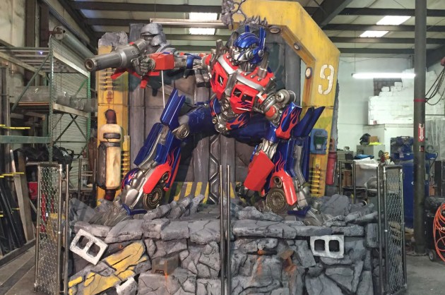 SG Studios Delivers Optimus Prime and Batman Sculptures to Shanghai
