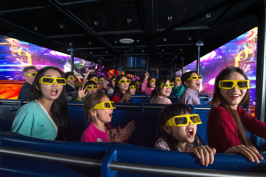 Dynamic’s Immersive Transporter attraction is enjoyed by guests in China