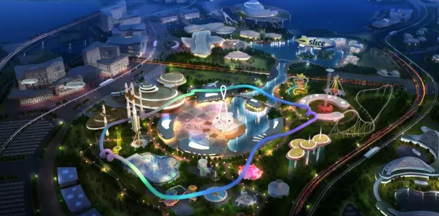 Artist rendering of Future World Science and Technology Theme Park
