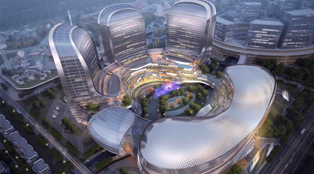 Lai Fung music performance center. Courtesy Zhuhai Hengqin New Area Administrative Committee