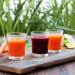 (L-R) Carrot Zing, Beet-O-Juice, Rejuvenate
