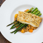 CPK Hearth-Roasted Halibut
