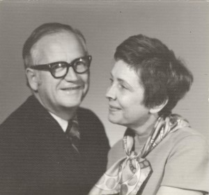 Buzz Price and wife Annie in the 1970s