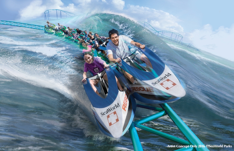 SeaWorld Entertainment Rescue Coaster