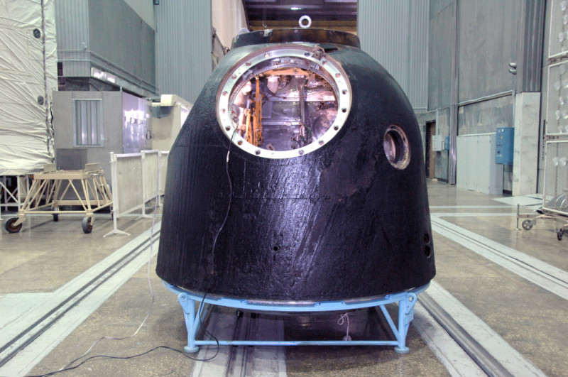 Soyuz spacecraft prepped for transport to London
