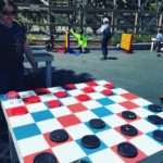 California’s Great America Red White and Brew Checkers
