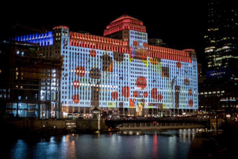 Obscura paints world’s largest permanent projection