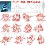Mint the Merciless Animation Character Sheet