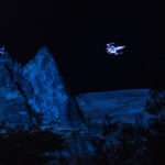 X-wing Starfighters Soar Above Star Wars: Galaxy’s Edge at Disne