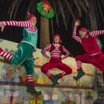 Holiday Cheer Shines Bright at the San Diego Zoo During Jungle BellsPresented by California Coast Credit Union Now Through Jan. 5, 2020Some of Santa’s elves keep things hopping with an energetic trampoline performance at the Toy Shop Hop during Jungl