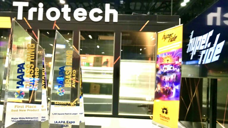 Triotech awarded two IAAPA Brass Ring Awards at IAAPA Expo 2021