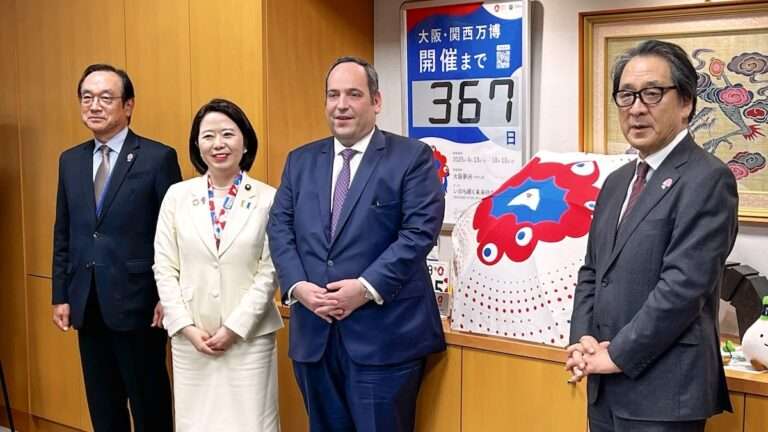 BIE Secretary General visits Osaka ahead of one-year Expo 2025 milestone